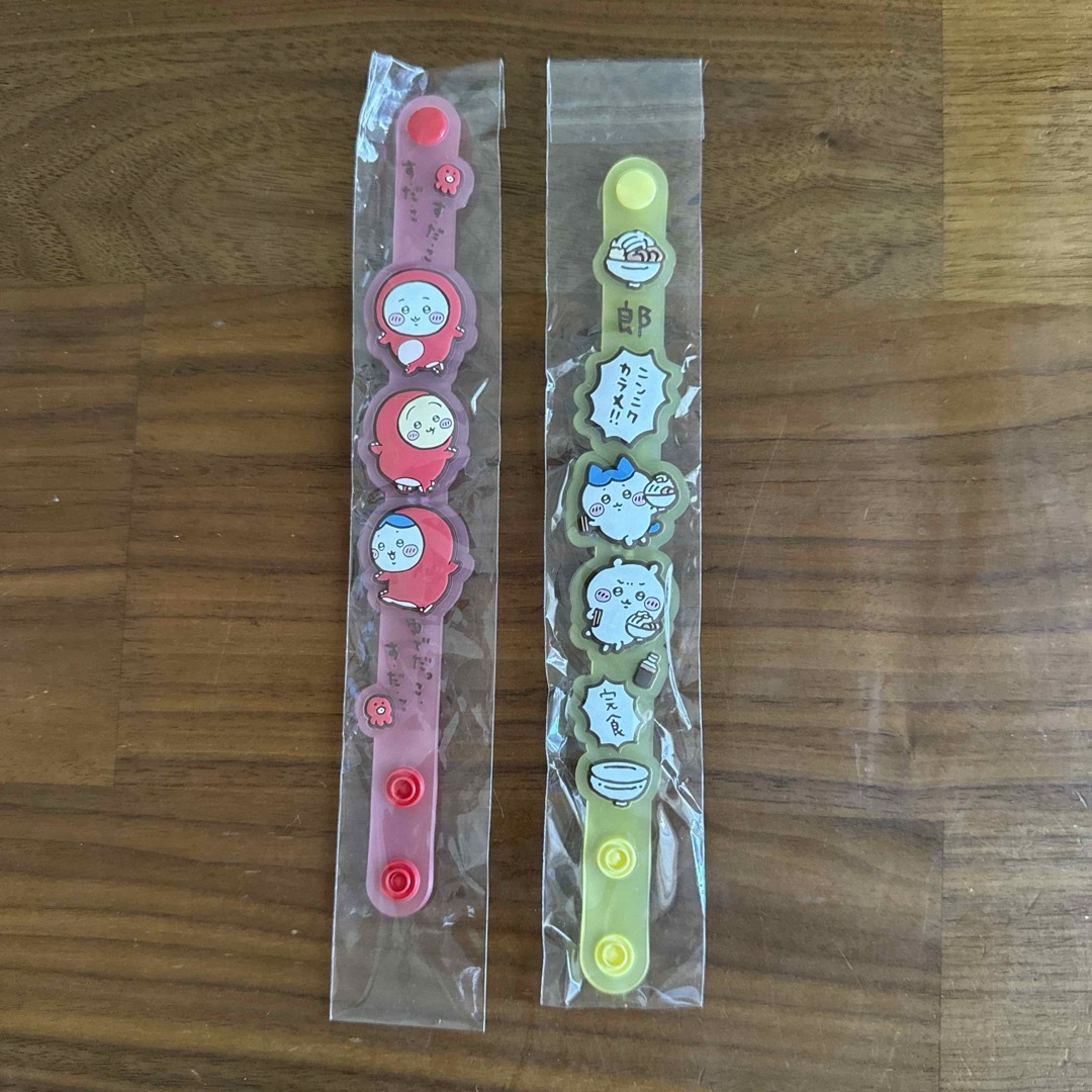 ちいかわ ラバーバンド たこぎ 郎 2点セット エンタメ/ホビーのおもちゃ/ぬいぐるみ(キャラクターグッズ)の商品写真