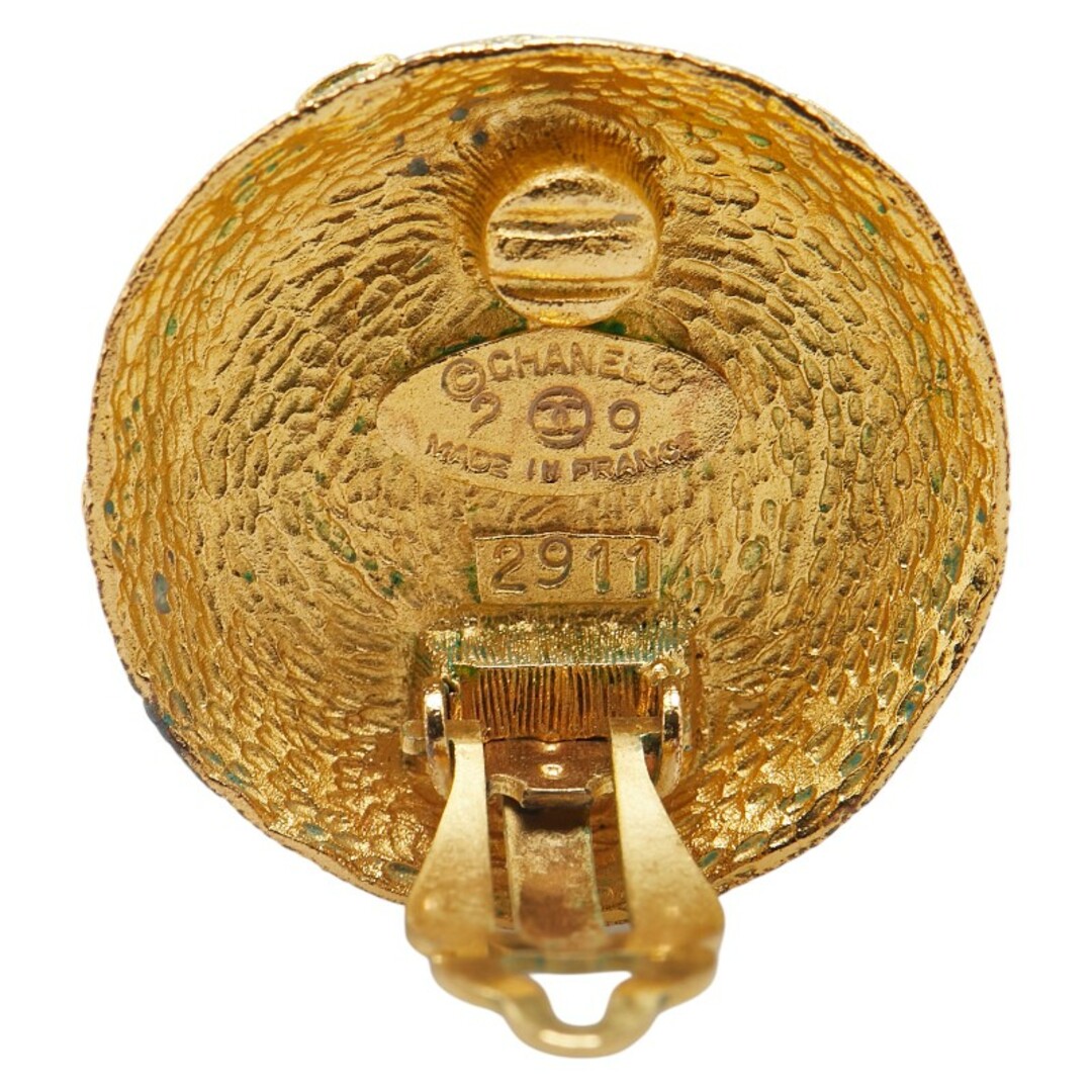 最終値下げ シャネル - CHANEL ヴィンテージ メッキ イヤリング ココマーク イヤリング