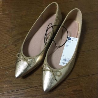 ジーユー(GU)の新品♡GU ポインテッドバレエシューズ(バレエシューズ)