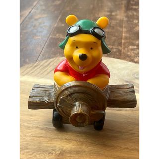 【新品】プーさんの貯金箱(置物)