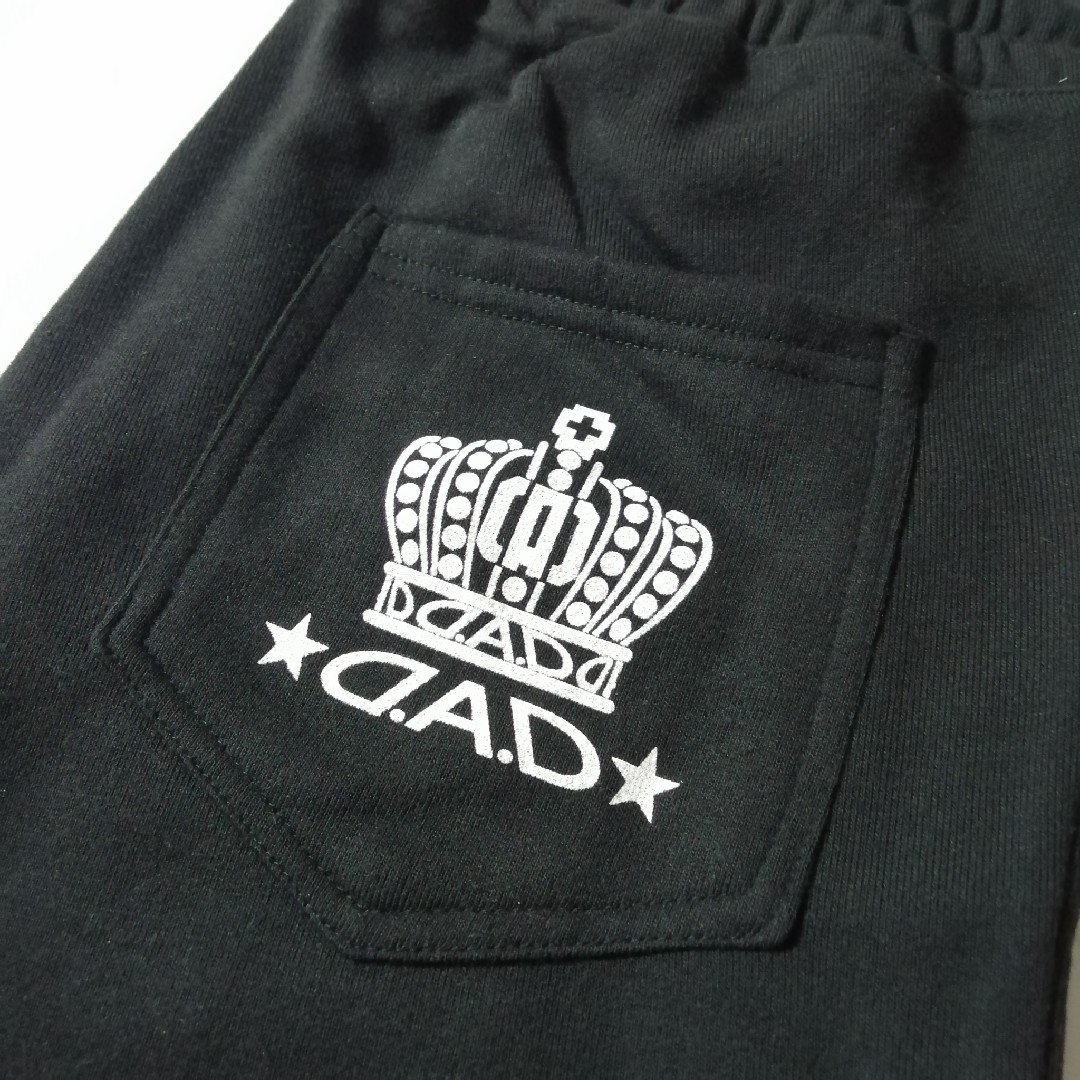 未使用【Mサイズ】D.A.D スウェットパンツ　黒ウエスト　76-84cm メンズのパンツ(その他)の商品写真