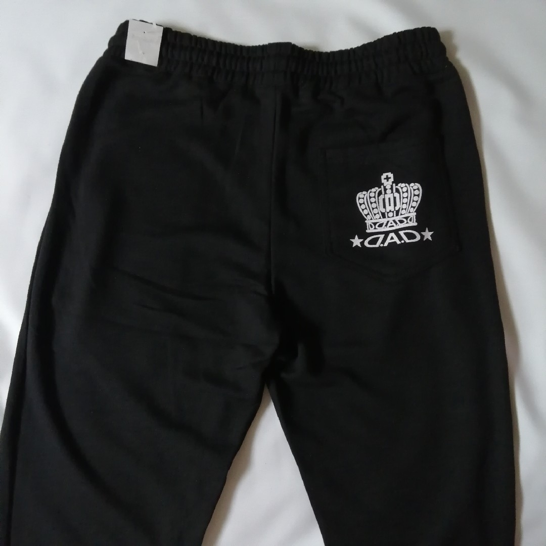未使用【Mサイズ】D.A.D スウェットパンツ　黒ウエスト　76-84cm メンズのパンツ(その他)の商品写真