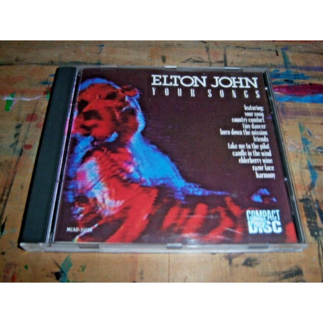 米CD Elton John Your Songs MCAD31016 /00110 エンタメ/ホビーのCD(ポップス/ロック(洋楽))の商品写真