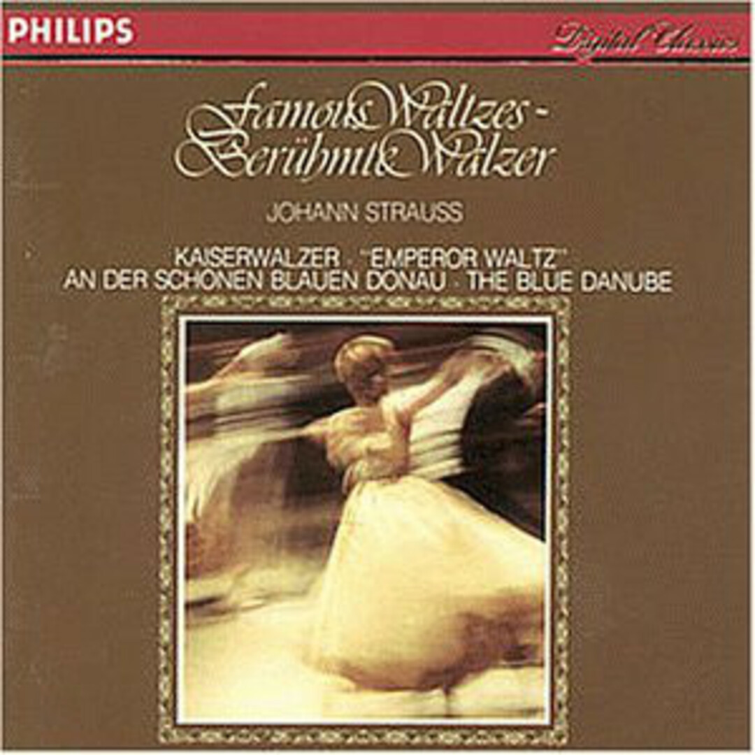 独CD Johann Strauss Jr., Wiener Volksopernorchester, Franz Bauer-Theussl Famous Waltzes - Ber?hmte Walzer 4111192 Philips, Philips エンタメ/ホビーのCD(クラシック)の商品写真