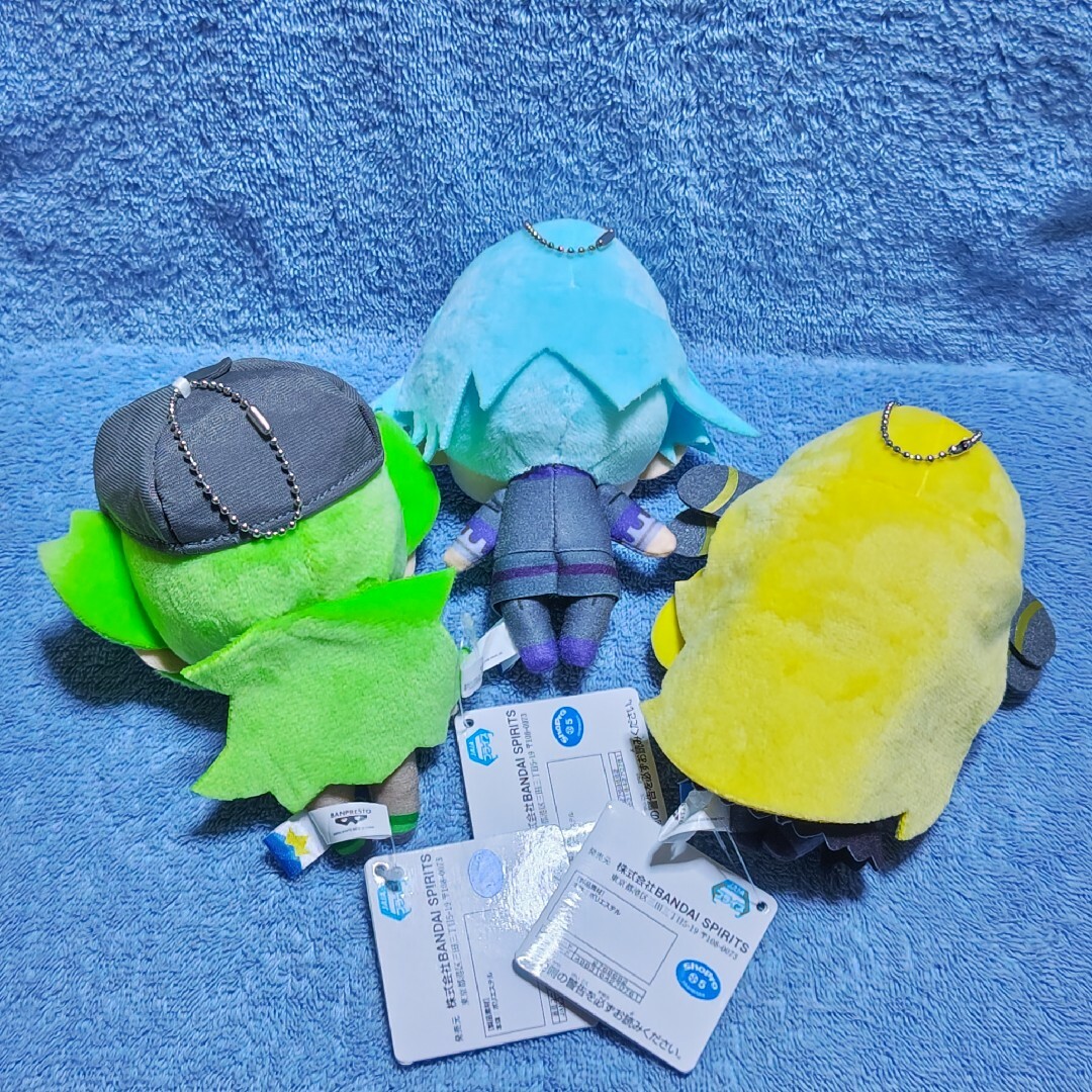 ポケモン(ポケモン)のポケモンマスターズ EX ぬいぐるみ ～ダイゴ・N・シロナ～ 全3種セット エンタメ/ホビーのおもちゃ/ぬいぐるみ(ぬいぐるみ)の商品写真