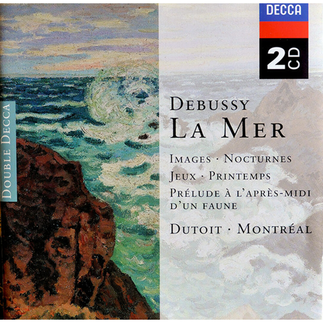 英、欧2discs CD Claude Debussy - Charles Dutoit, LOrchestre Symphonique De Montreal La Mer / Images / Nocturnes /Jeux / Printemps / P エンタメ/ホビーのCD(クラシック)の商品写真
