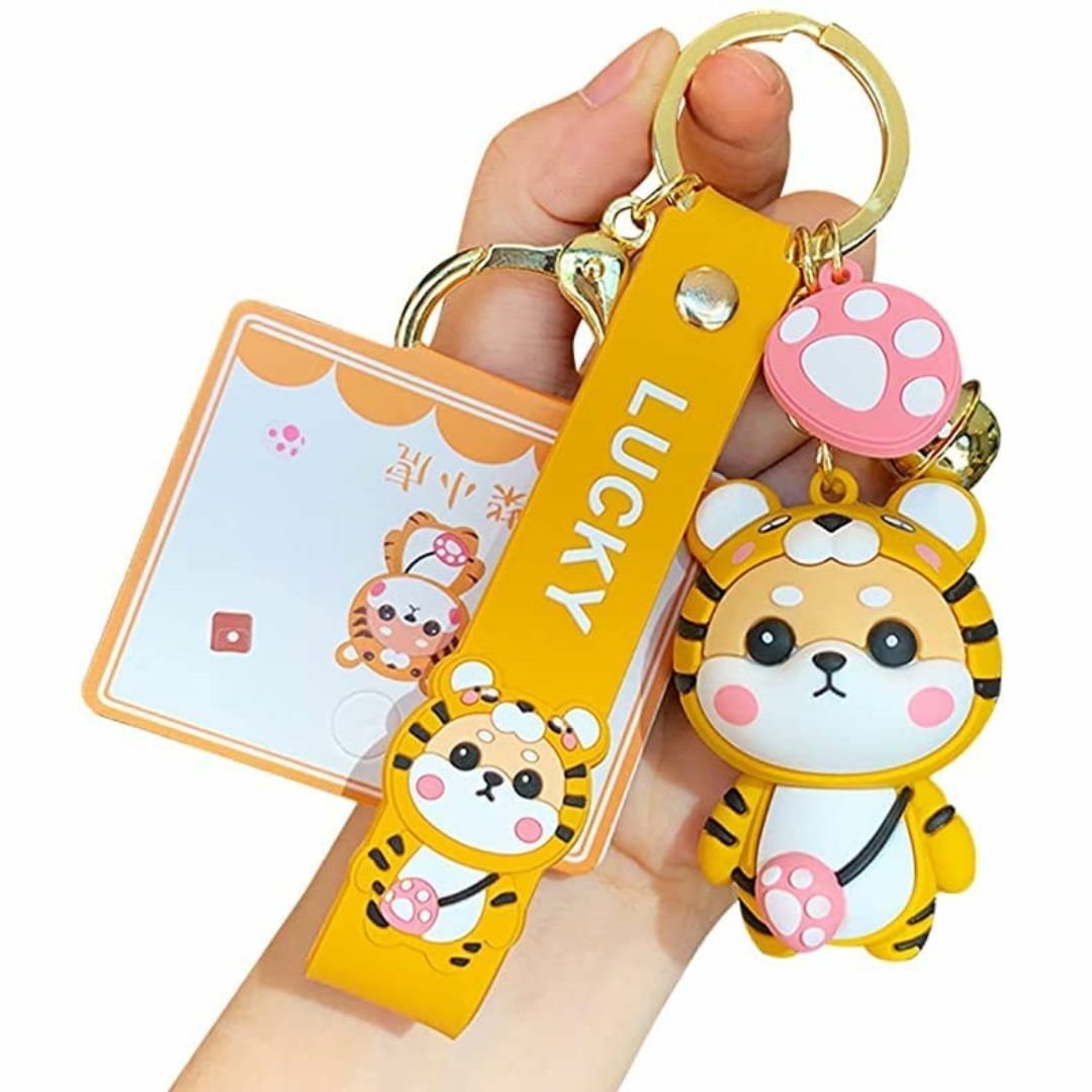 【数量限定】[AIXUAN] のかわいい漫画の3 Dキーホルダー、かわいい動物の レディースのバッグ(その他)の商品写真