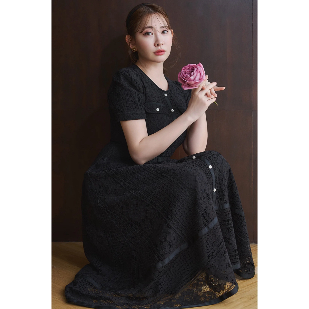 Her lip to(ハーリップトゥ)のherlipto Le Royal Monceau Lake Dress レディースのワンピース(ロングワンピース/マキシワンピース)の商品写真