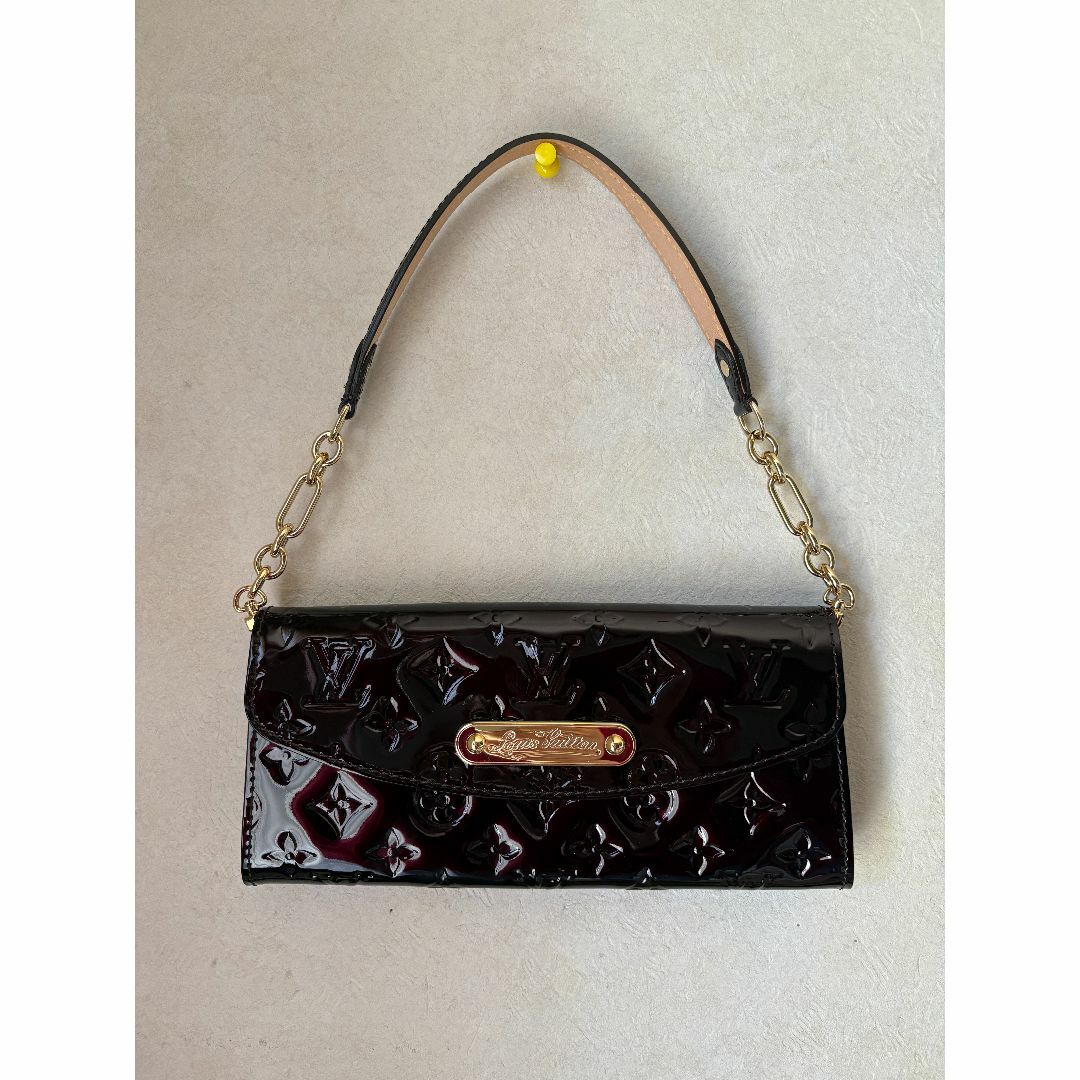 LOUIS VUITTON - LOUIS VUITTON ヴェルニライン サンセットブルーバード アマラント