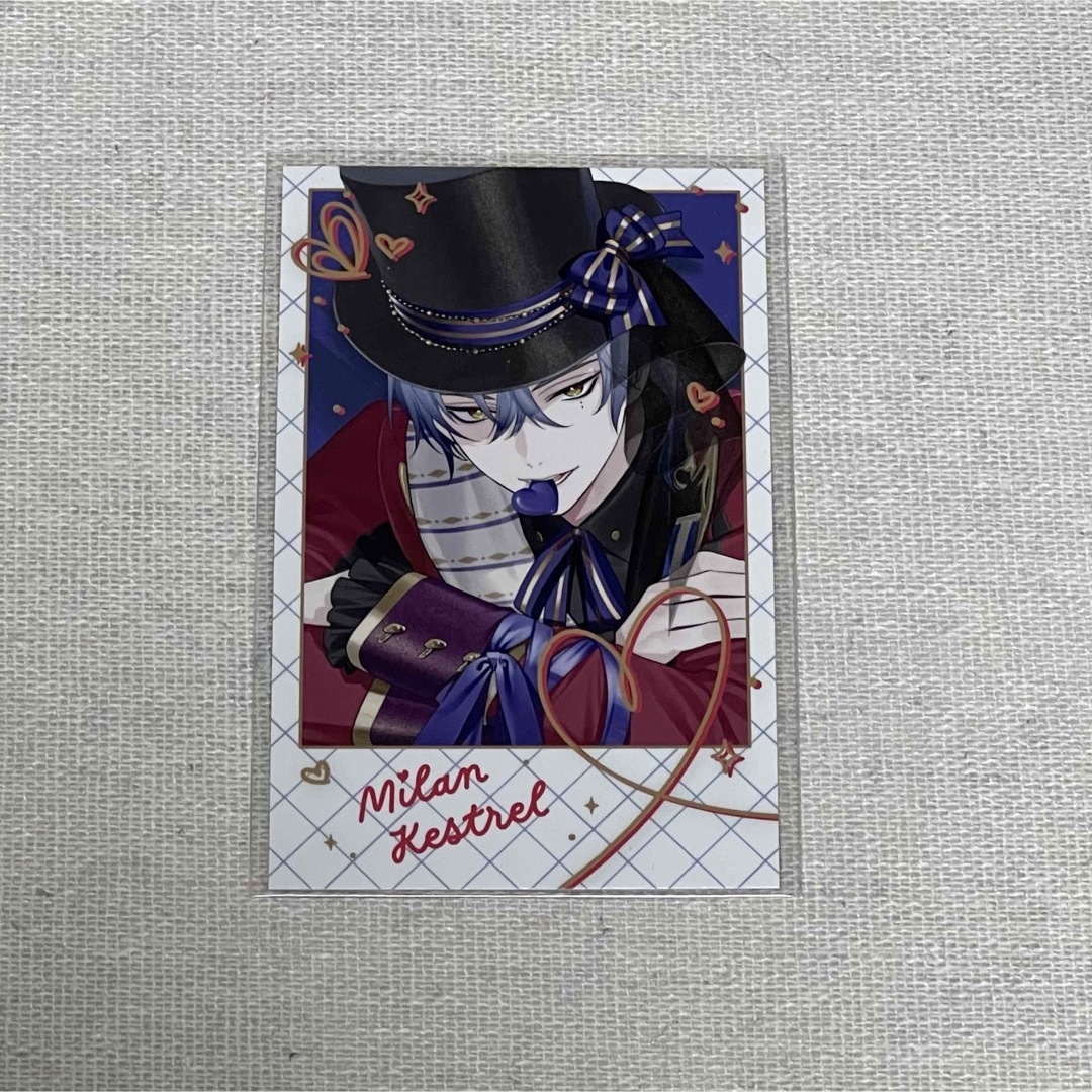 にじさんじ(ニジサンジ)のミラン・ケストレル Melty Valentine チェキ風カード エンタメ/ホビーのタレントグッズ(その他)の商品写真