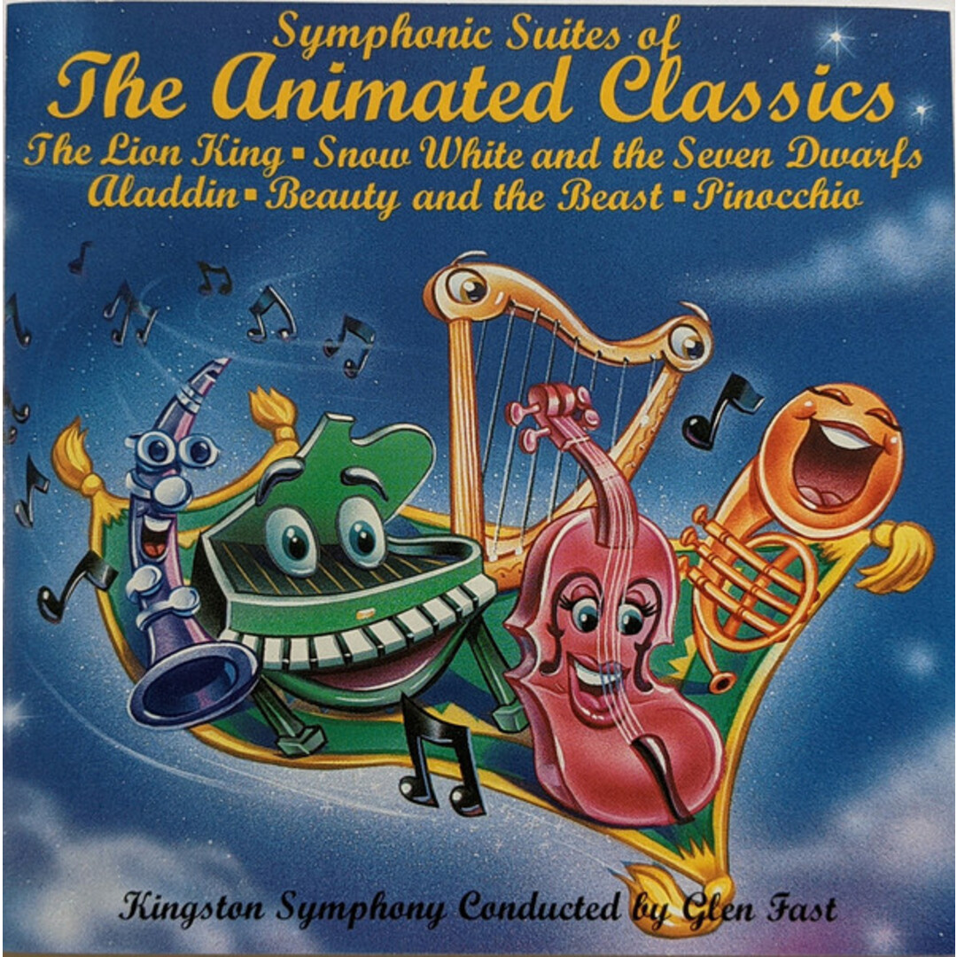 米CD Kingston Symphony, Glen Fast Symphonic Suites Of The Animated Classics MACD2501A Michele Audio Corp. /00110 エンタメ/ホビーのCD(クラシック)の商品写真