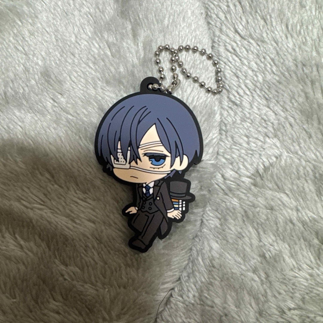 黒執事 シエル ラバーストラップ エンタメ/ホビーのアニメグッズ(ストラップ)の商品写真