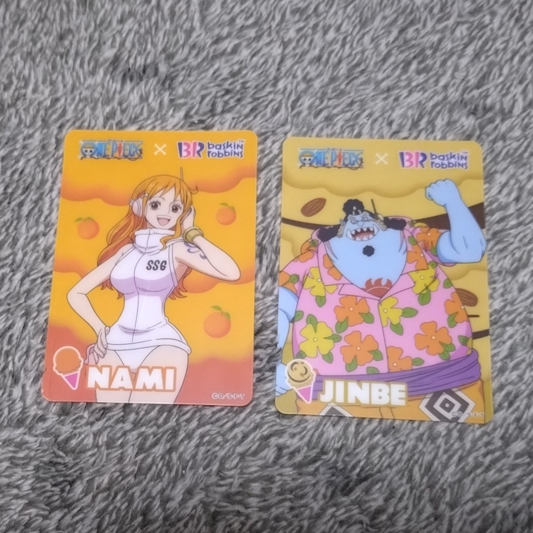 ONE PIECE(ワンピース)のサーティワン ワンピースカード エンタメ/ホビーのコレクション(ノベルティグッズ)の商品写真