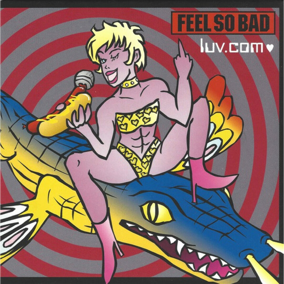CD Feel So Bad luv.com ZACB1002 Zain Records 紙ジャケ /00110 エンタメ/ホビーのCD(ポップス/ロック(洋楽))の商品写真