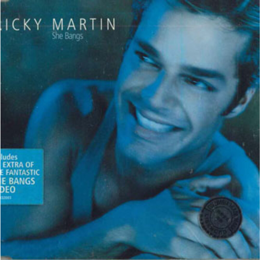 CD Ricky Martin She Bangs 6696832PROMO SONY プロモ /00110 エンタメ/ホビーのCD(クラブ/ダンス)の商品写真