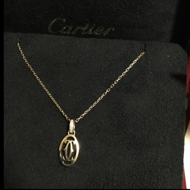 通販 Cartier - まぁちゃん カルティエネックレス 2C ロゴドゥーブル 通販 Cartier - まぁちゃん カルティエネックレス 2C ロゴドゥーブル