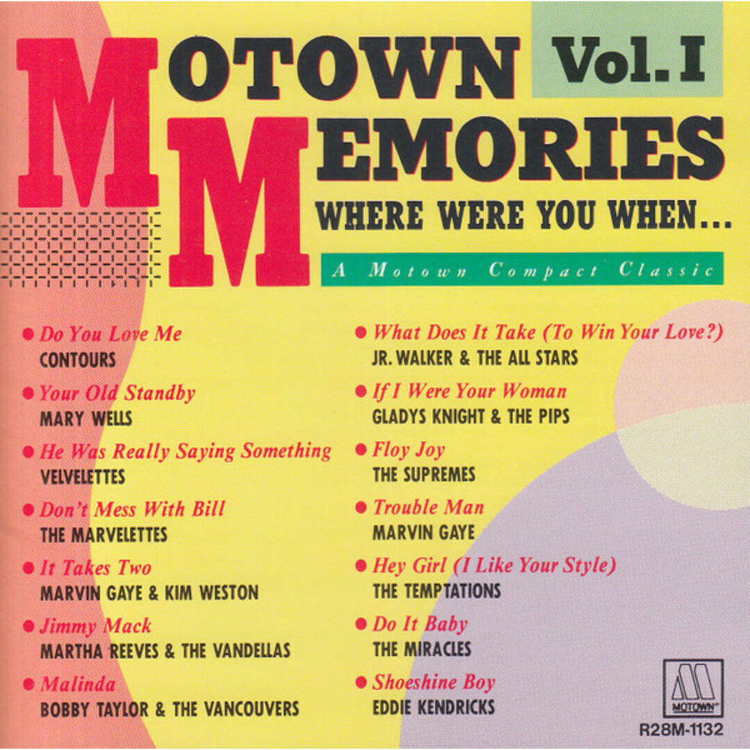 CD Various Motown Memories Vol.1 (Where Were You When...) R32M1132PROMO Tamla Motown プロモ 未開封 /00110 エンタメ/ホビーのCD(R&B/ソウル)の商品写真
