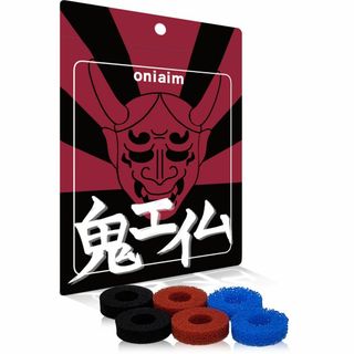 鬼エイム 黒赤青 PS4 PS5 SWITCH コントローラー エイム 向上 リ(その他)