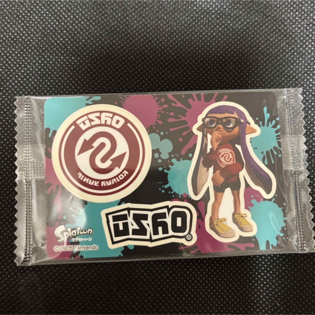 スプラトゥーン ウエハースシール ステッカー エンタメ/ホビーのアニメグッズ(その他)の商品写真