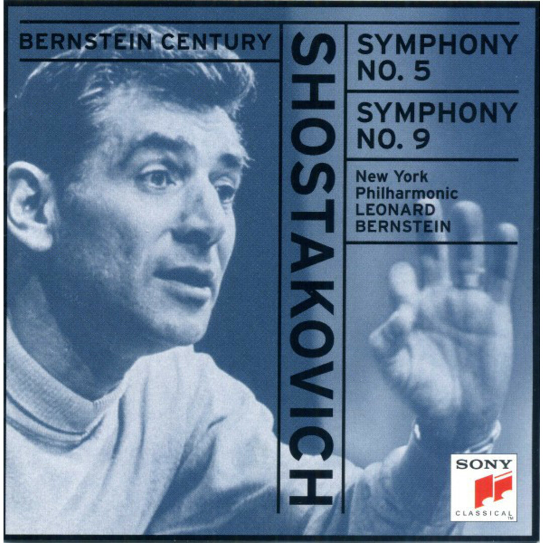 米CD Dmitri Shostakovich - The New York Philharmonic Orchestra, Leonard Bernstein Symphony No. 5. Symphony No. 9. SMK61841 Sony Cla エンタメ/ホビーのCD(クラシック)の商品写真