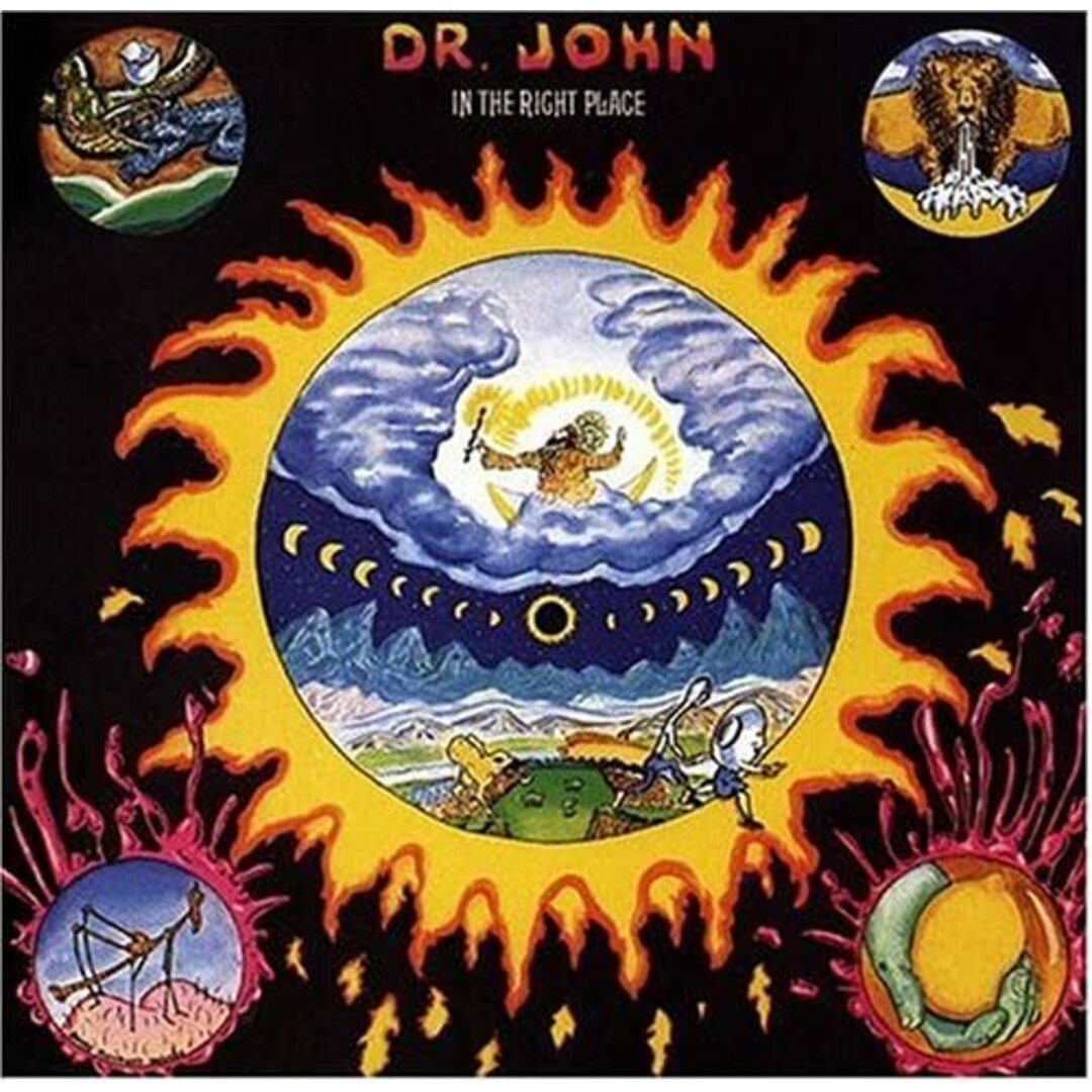 米CD Dr. John In the Right Place 70182 ATCO Records /00110 エンタメ/ホビーのCD(ポップス/ロック(洋楽))の商品写真
