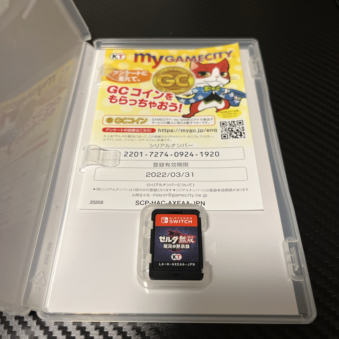 Koei Tecmo Games(コーエーテクモゲームス)のゼルダ無双 厄災の黙示録 エンタメ/ホビーのゲームソフト/ゲーム機本体(家庭用ゲームソフト)の商品写真