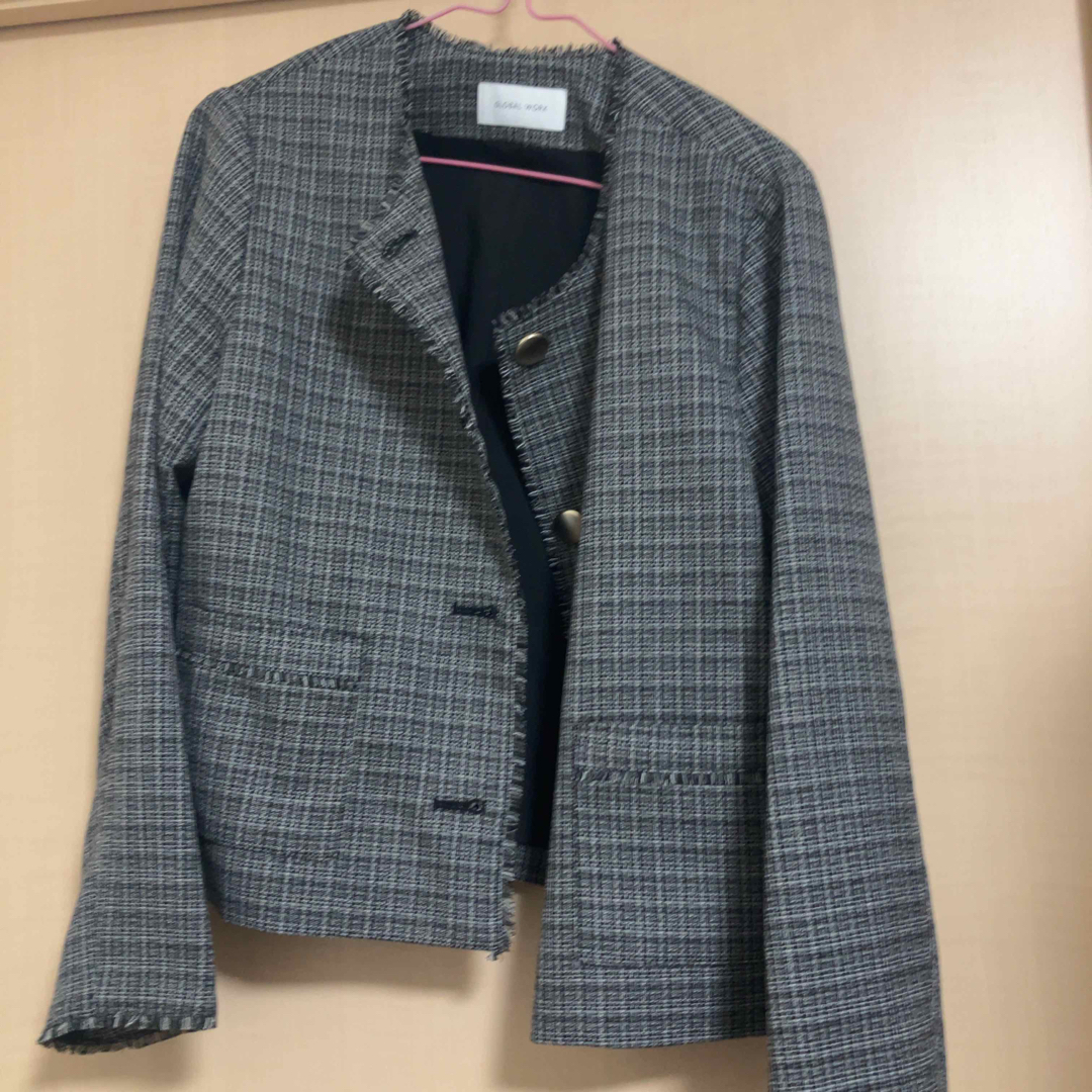 GLOBAL WORK(グローバルワーク)のジャケット レディースのジャケット/アウター(ノーカラージャケット)の商品写真