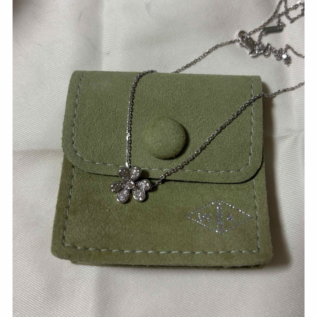 Van Cleef & Arpels(ヴァンクリーフアンドアーペル)のヴァンクリーフアーペル フリヴォル パヴェ ネックレス レディースのアクセサリー(ネックレス)の商品写真