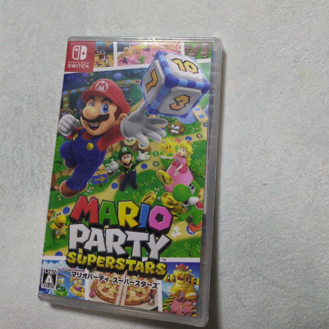 任天堂(ニンテンドウ)のマリオパーティ スーパースターズ Nintendo Switch エンタメ/ホビーのゲームソフト/ゲーム機本体(家庭用ゲームソフト)の商品写真