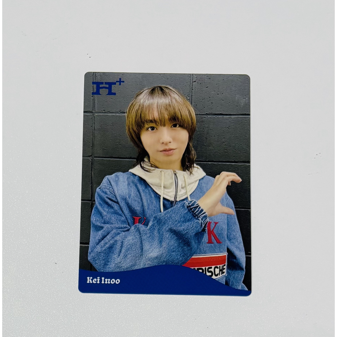 Hey! Say! JUMP(ヘイセイジャンプ)のHey!Say!JUMP 伊野尾慧 H+ トレカ エンタメ/ホビーのタレントグッズ(アイドルグッズ)の商品写真
