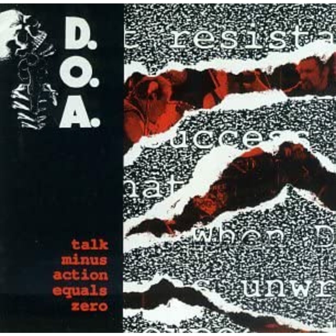 加CD Doa Talk Minus Action = Zero 7725062 Restless Records /00110 エンタメ/ホビーのCD(ポップス/ロック(洋楽))の商品写真