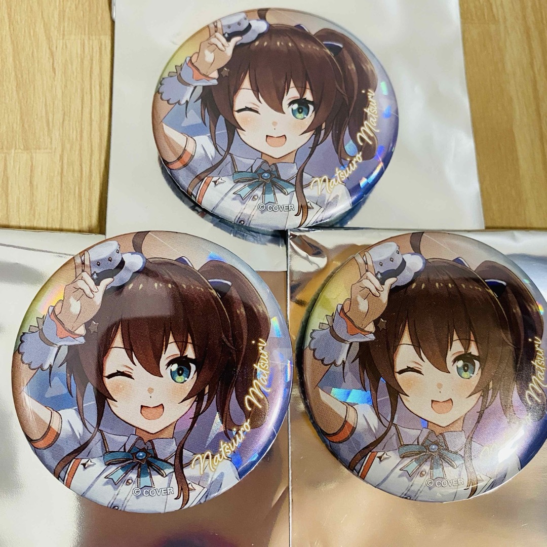 3個セット 夏色まつり 缶バッジ 5th fes ホロライブ エンタメ/ホビーのアニメグッズ(バッジ/ピンバッジ)の商品写真