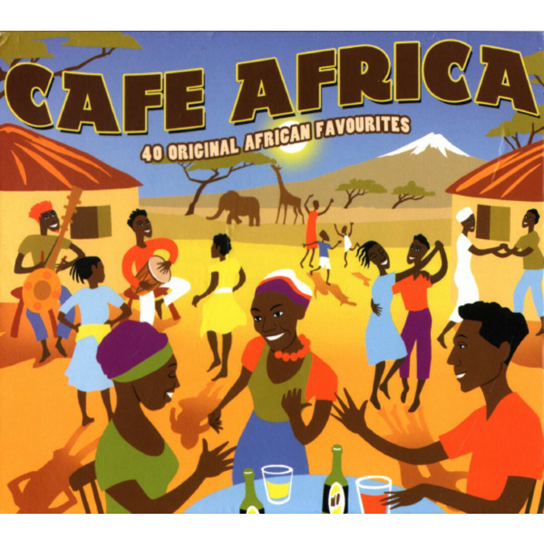 2discs CD Various Cafe Africa - 40 Original African Favourites NOT2CD376 Not Now Music /00110 エンタメ/ホビーのCD(ワールドミュージック)の商品写真