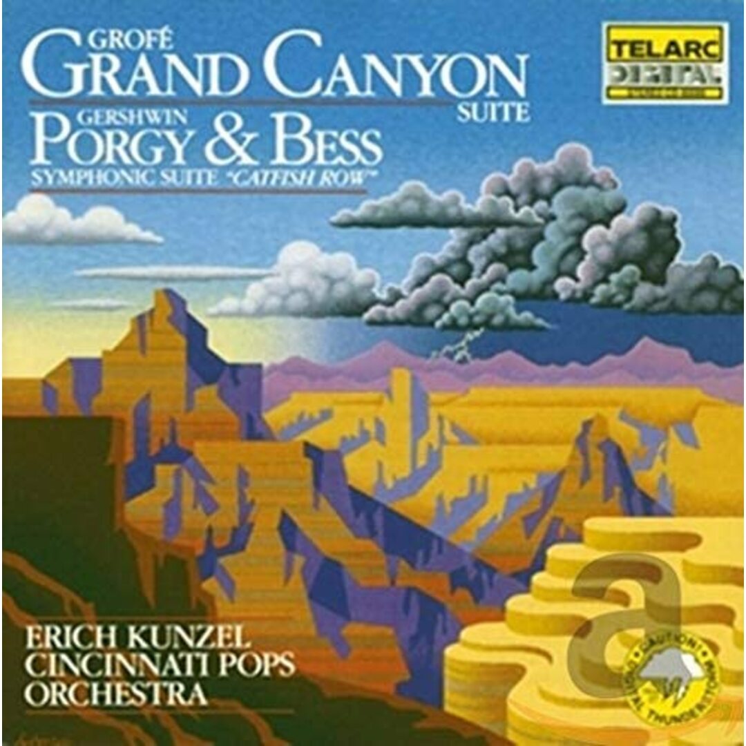 米CD Grofe, Gershwin, Erich Kunzel< Cincinnati Pops Orchestra Grofe: Grand Canyon Suite & Gershwin: Catfish Row Kunzel; Cincinnati エンタメ/ホビーのCD(クラシック)の商品写真