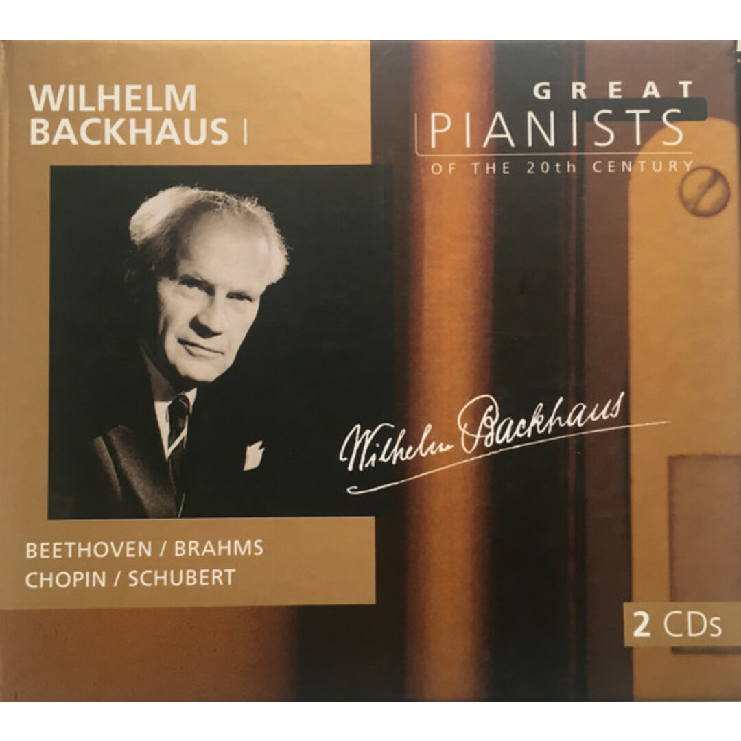 欧2CD Wilhelm Backhaus, Ludwig van Beethoven, Johannes Brahms, Fr?d?ric Chopin, Franz Schubert, Franz Liszt Wilhelm Backhaus エンタメ/ホビーのCD(クラシック)の商品写真