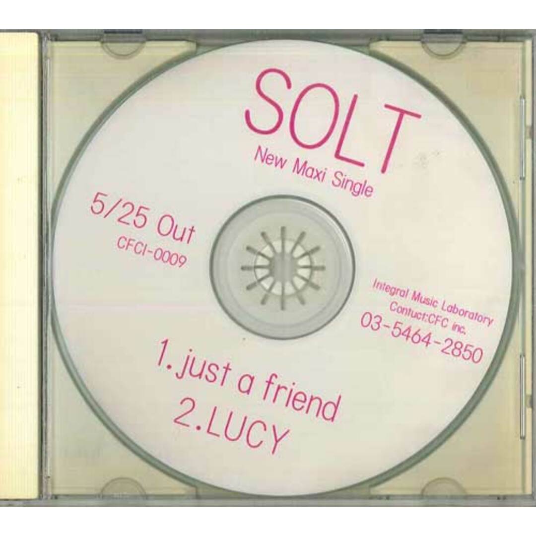 CD Solt Just A Friend / Lucy NONE INTEGRAL MUSIC LABORATORY プロモ /00110 エンタメ/ホビーのCD(ポップス/ロック(邦楽))の商品写真