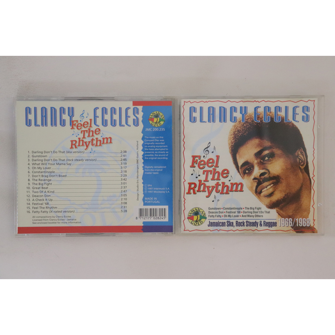 葡CD Clancy Eccles Feel The Rhythm JMC200235 JAMAICAN GOLD /00110 エンタメ/ホビーのCD(ワールドミュージック)の商品写真