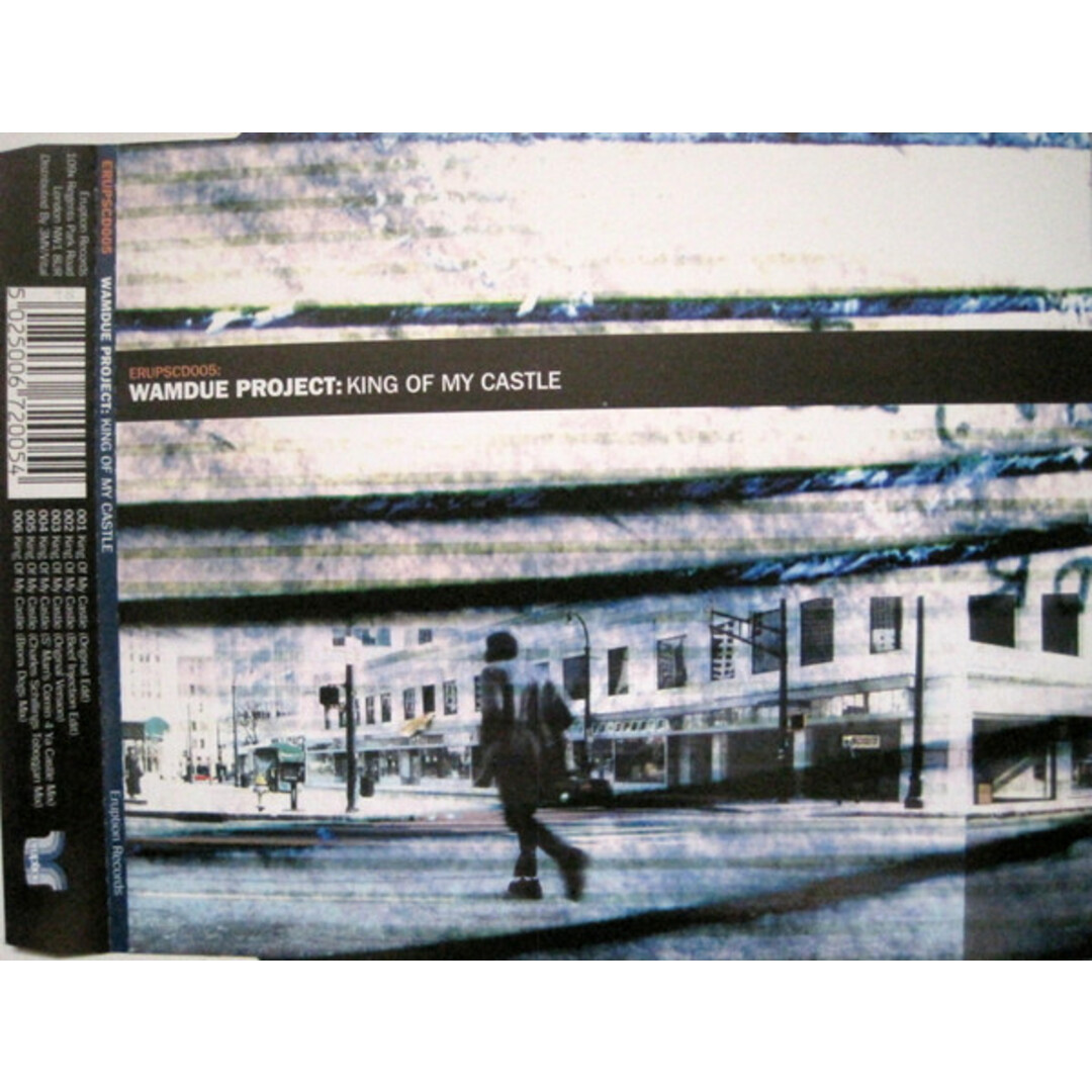 CD Wamdue Project King of My Castle ERUPSCD005 Eruption Records /00110 エンタメ/ホビーのCD(クラブ/ダンス)の商品写真
