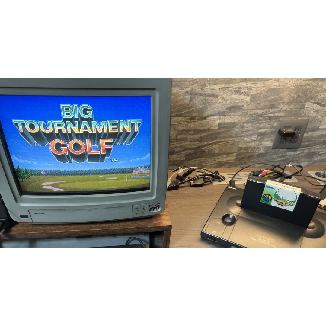 【正規品直輸入】 - NEOGEO 14日まで限定)ネオジオ ビッグトーナメントゴルフ ROM ゲーム基板