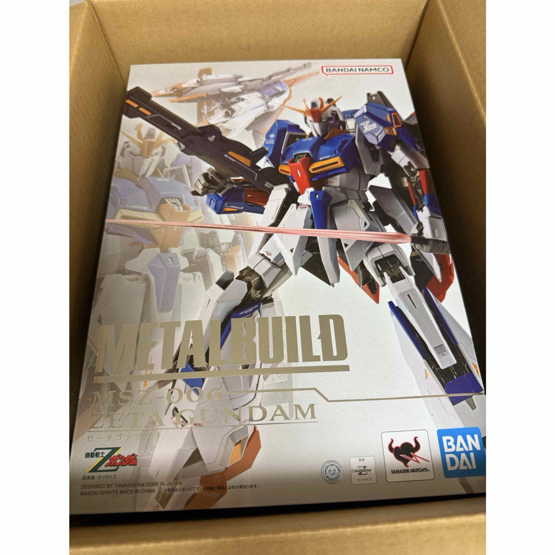 METAL BUILD ゼータガンダム 機動戦士Ζガンダム メタルビルド 新品 エンタメ/ホビーのおもちゃ/ぬいぐるみ(模型/プラモデル)の商品写真