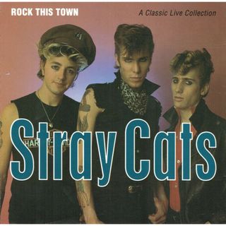 英2discs CD Stray Cats Rock This Town - A Classic Live Collection RRDCD006 Receiver Records Limited /00220