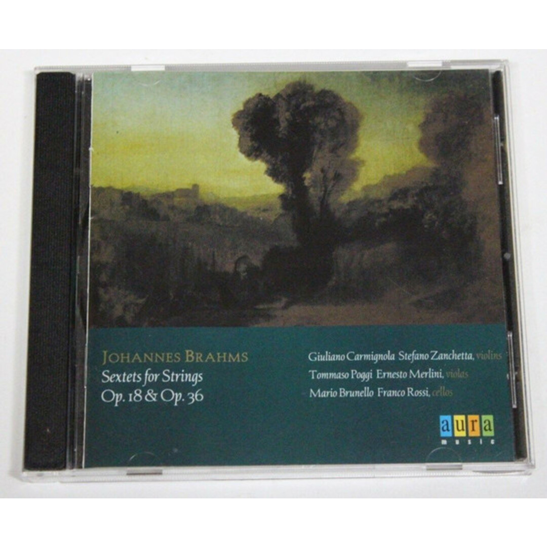 CD Johannes Brahms Sextets for Strings AUR4262 Aura Music srl - Italy Italy /00110 エンタメ/ホビーのCD(クラシック)の商品写真