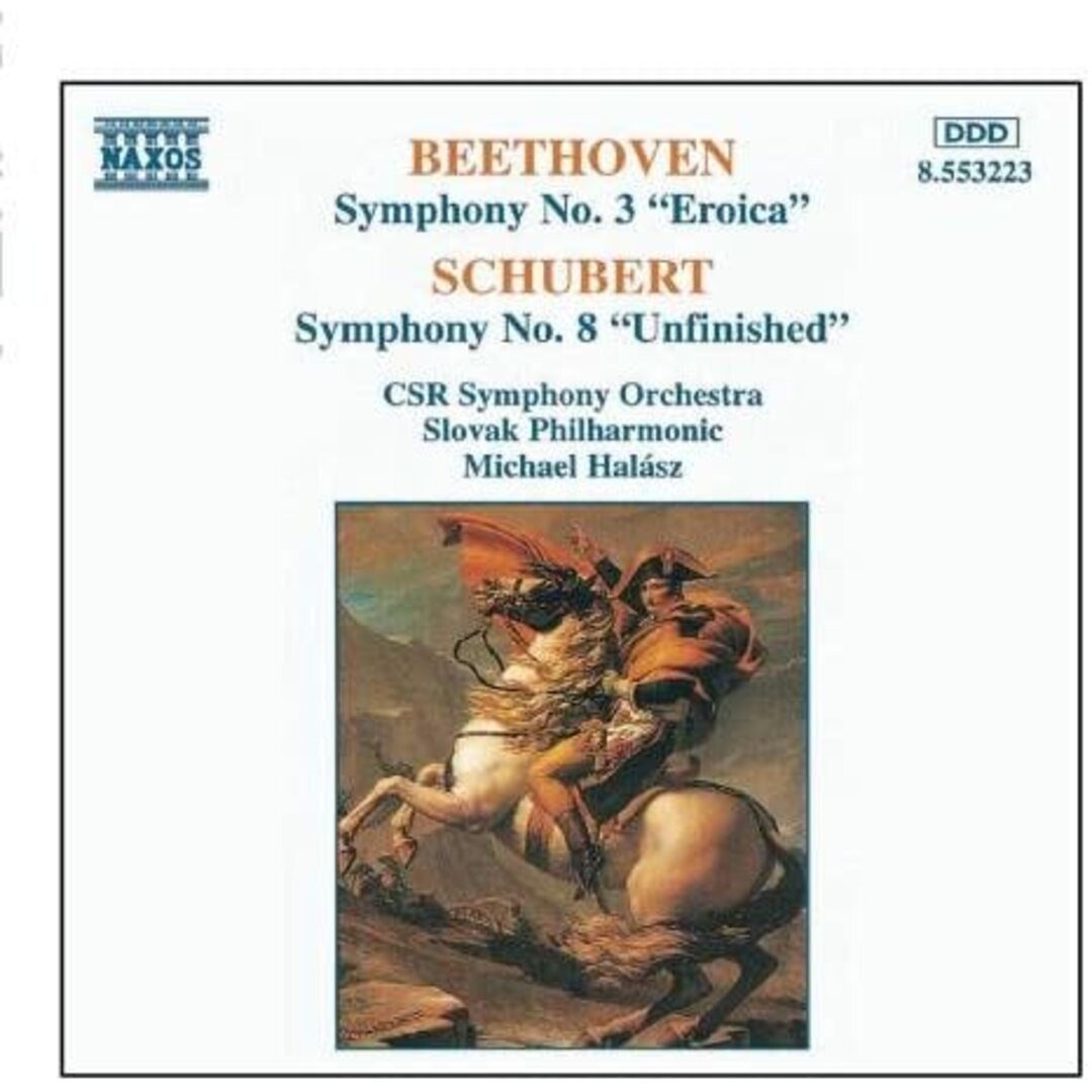 輸入CD Beethoven, Schubert; Halast Eroica / Schubert 8553223 Naxos /00110 エンタメ/ホビーのCD(クラシック)の商品写真
