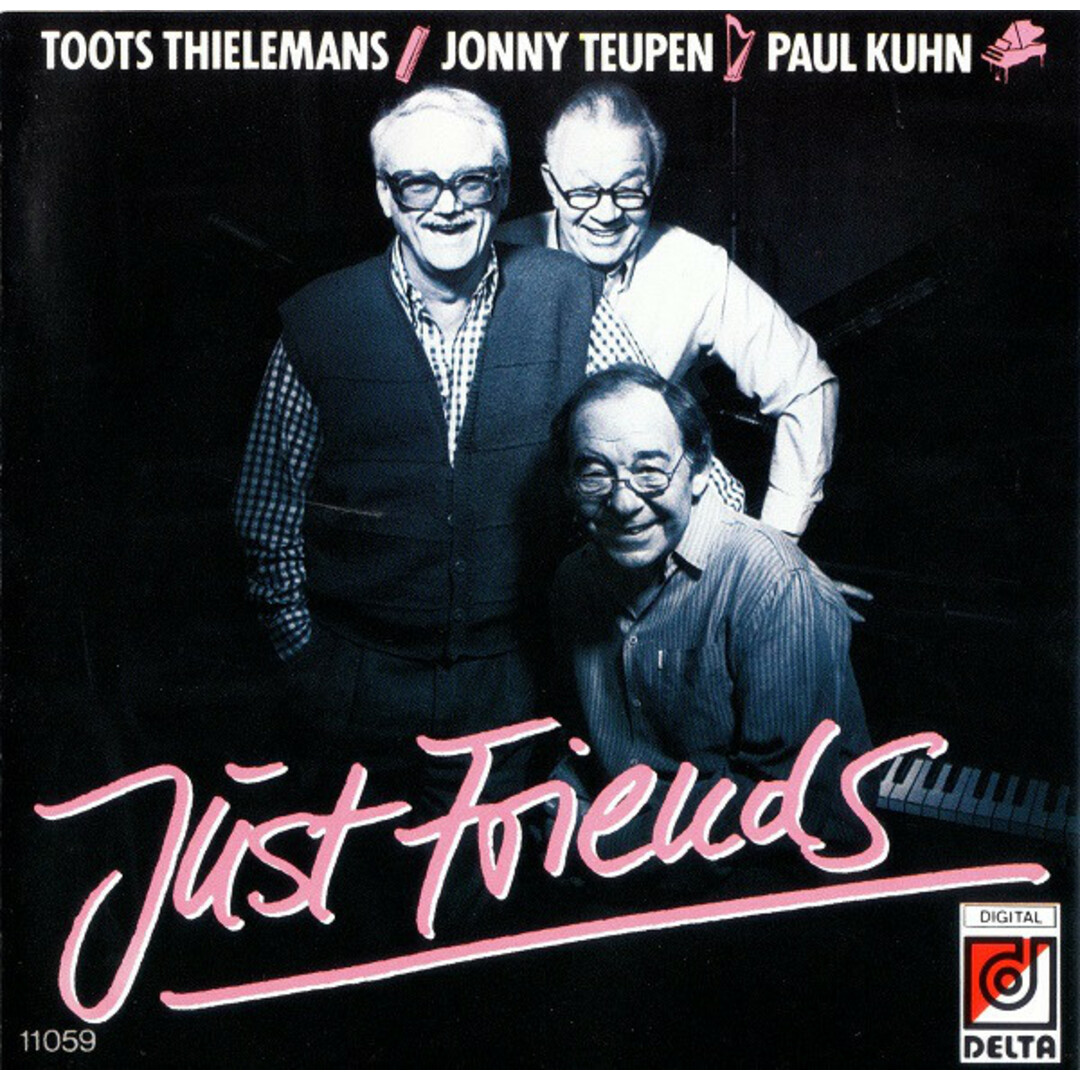 CD Toots Thielemans, Johnny Teupen; Paul Kuhn Just friends 11059 Delta (18) /00110 エンタメ/ホビーのCD(ジャズ)の商品写真