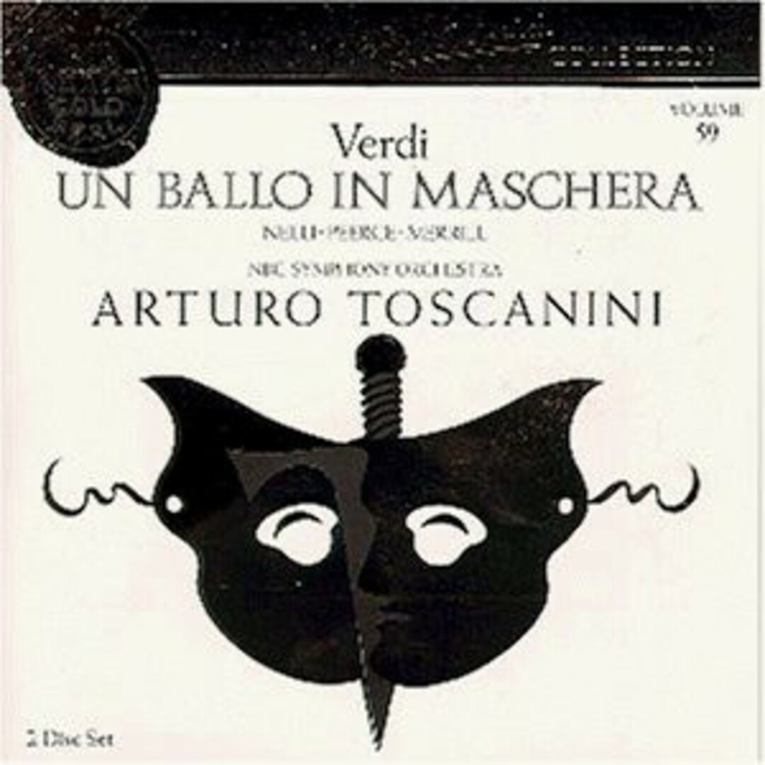 独2CD Arturo Toscanini, Jan Peerce, Herva Nelli, Robert Merrill, NBC Symphony Orchestra Un Ballo in Maschera GD60301 RCA Vict エンタメ/ホビーのCD(クラシック)の商品写真