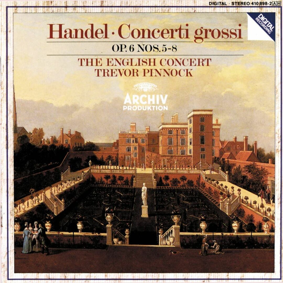 CD Handel, Pinnock; English Concert Handel.Concerti Grossi Op.6 F35A50044 Archiv Produktion /00110 エンタメ/ホビーのCD(クラシック)の商品写真