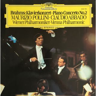 独LP Maurizio Pollini,claudio Abbado, Wiener Philharmoniker, Wiener Philharmoniker Brahms Klavierkonzert = Piano Concerto No.2 2530(その他)