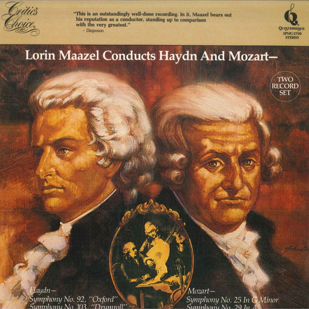 米2LP Haydn, Mozart, Lorin Maazel, Radio Symphonie Orchester Berlin Lorin Maazel Conducts Haydn And Mozart 2PMC2709 QUINTESS エンタメ/ホビーのエンタメ その他(その他)の商品写真