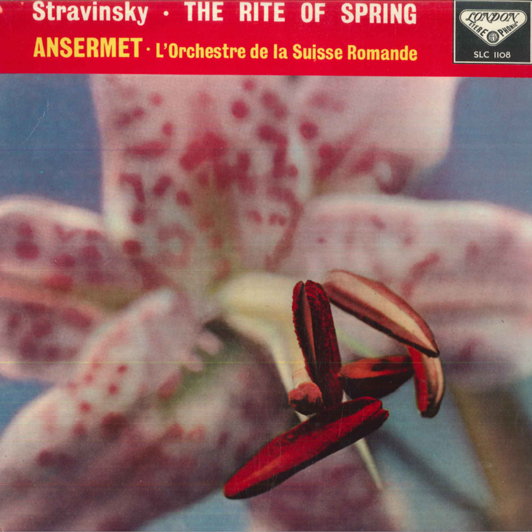 LP Ernest Ansermet, LOrchestre De La Suisse Romande ストラヴィンスキー : 舞踊曲 春の祭典 SLC1108 LONDON /00260 エンタメ/ホビーのエンタメ その他(その他)の商品写真