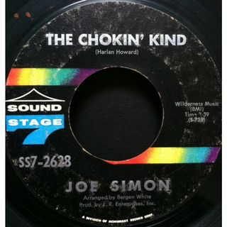 米7” Joe Simon The Chokin Kind / Come On And Get It SS72628 Sound Stage 7 /00080(その他)